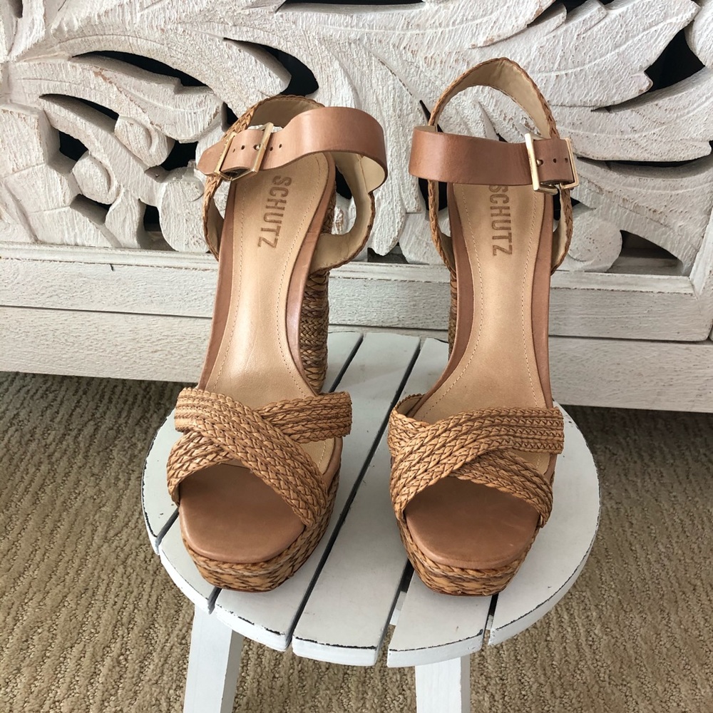 Schutz Lorah Platform Heels - Picture 2 of 8